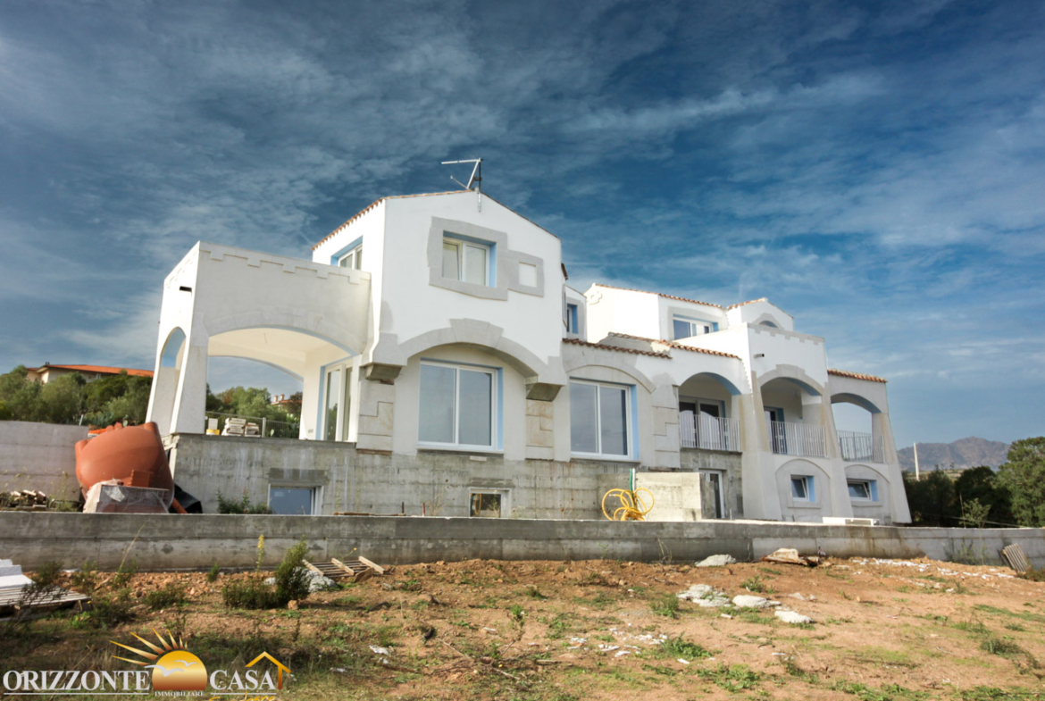 Recent photos of the villas under completion